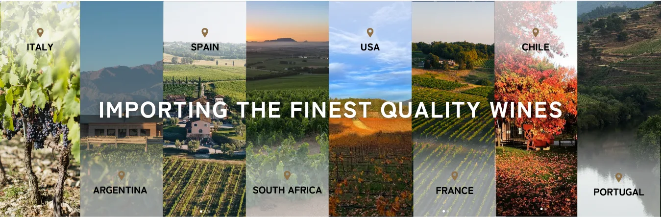 Importing the finest quality wines in India