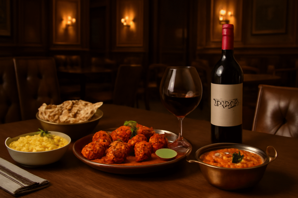 indian cuisine best wine