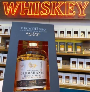 Drumshanbo Galanta Irish Whiskey bottle imported in India by Mohan Brotherss LLP, a Solis group company