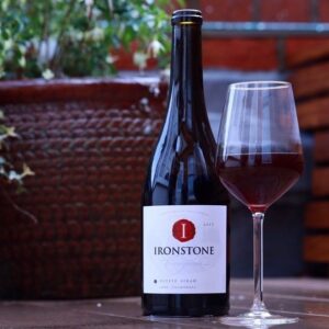 Ironstone Petite Sirah Red Wine bottle imported in India by Mohan Brotherss LLP, a Solis group company