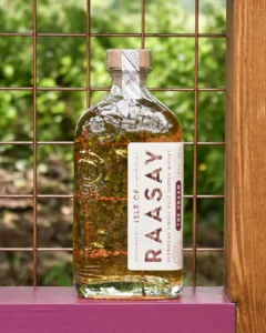 Isle Of Raasay Scotch Whisky bottle imported in India by Mohan Brotherss LLP, a Solis group company