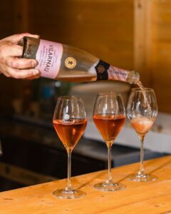 Vilarnau Cava Rose Brut wine bottle imported in India by Mohan Brotherss LLP, a Solis Group company