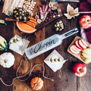 Chopin Potato vodka bottle imported in India by Mohan Brotherss LLP, A Solis Group Company