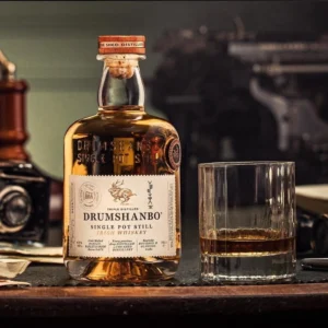 Drumshanbo Single Pot Still Irish Whiskey bottle imported in India by Mohan Brotherss LLP, A Solis Group Company