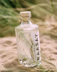 Isle of Raasay Gin bottle imported in India by Mohan Brotherss LLP, A Solis Group Company