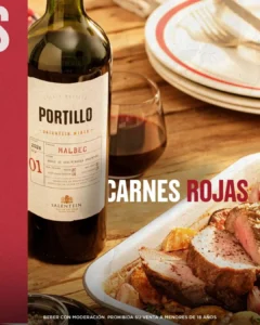 Portillo Malbec Red Wine bottle imported in India by Mohan Brotherss LLP, a Solis group company