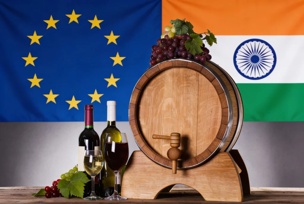 India EU free trade agreement impact on imported wine